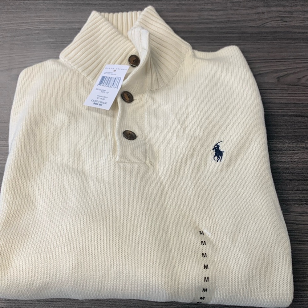 Polo Ralph Lauren Cream Sweater